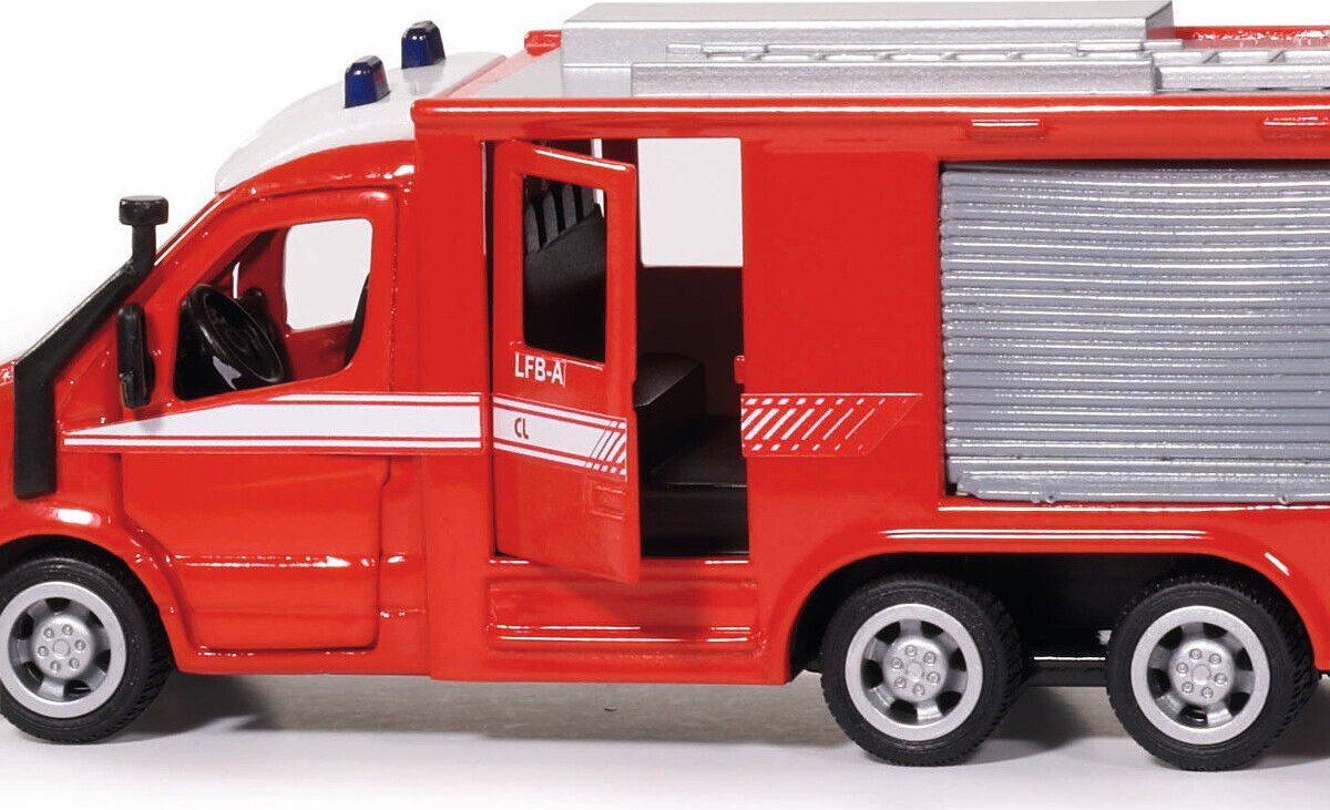 Siku 2113 - Mercedes-Benz Sprinter 6X6 Brandbil Legetøj - 1 50
