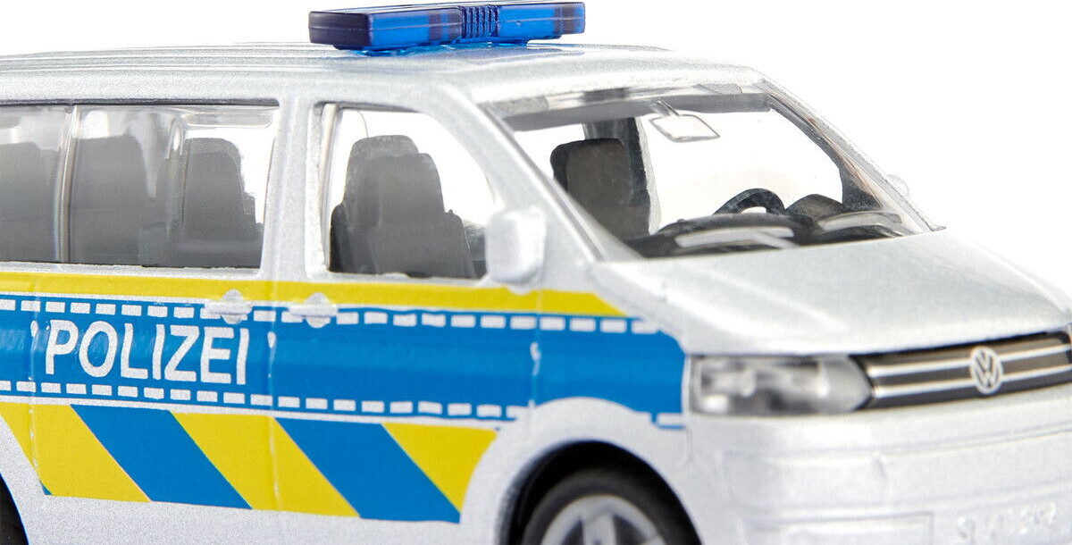 Siku 1553 - Vw T5 Highway Patrol Politibil Legetøj - 1 87