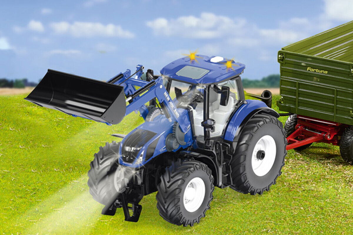Siku - New Holland T7 315 Med Frontlæsser