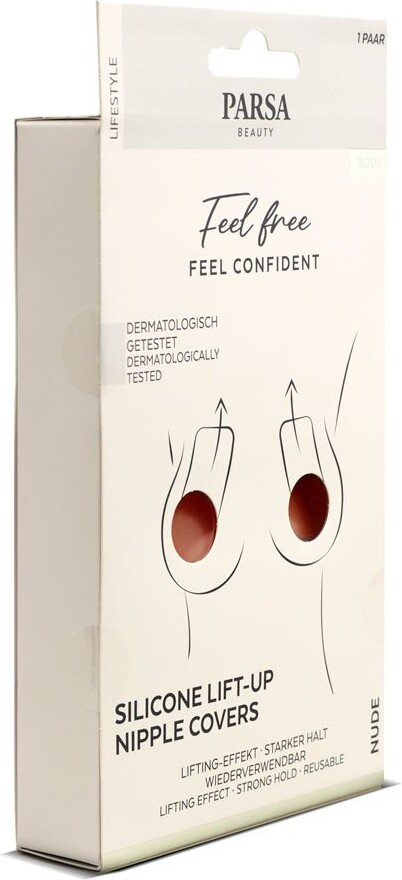Nipple Covers - Silicone - Lift-Up - Nude - Parsa Beauty