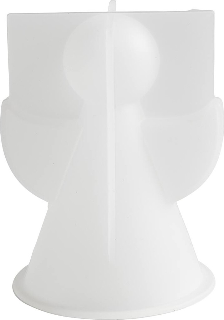 Silikoneform - Engel - H 9 5 Cm - B 7 Cm - Mat Transparent - 1 Stk