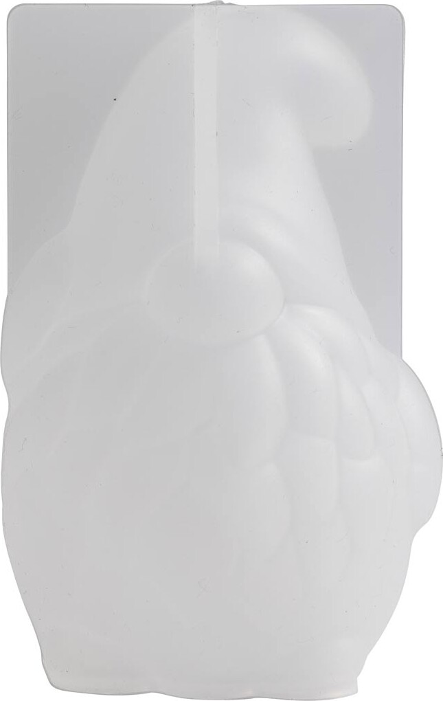 Silikoneform - Julemand - H 10 Cm - B 6 5 Cm - Mat Transparent - 1 Stk