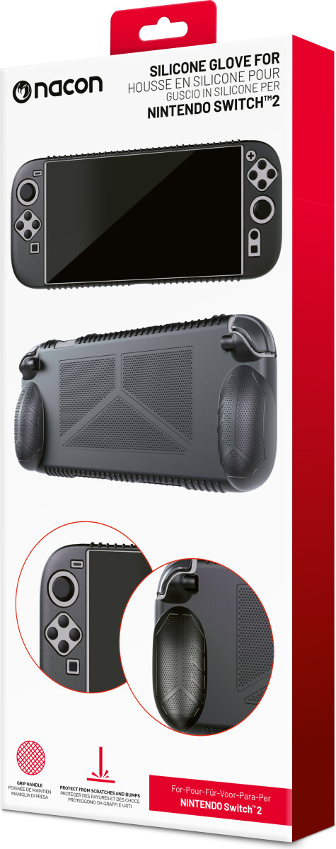 Silikonhandske Til Nintendo Switch Ii - Beskyttelseshylster I Sort