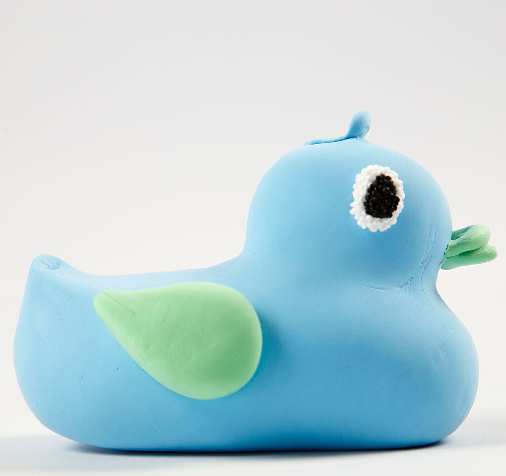 Silk Clay - Neon Blå - Modellervoks - 40 G