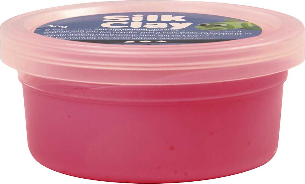Silk Clay - Pink - Modellervoks - 40 G