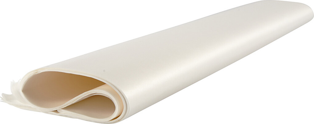 Silkepapir - 50X70 Cm - 14 G - Hvid - 25 Ark