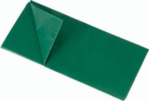 Silkepapir 5Ark 50X70 Mørk Grøn - 49