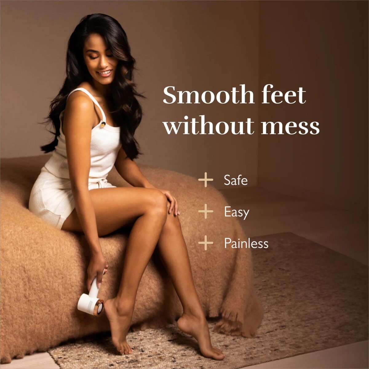 Silk N - Vacupedi Elektrisk Fodfil Rose Gold Vpc1Pe1Rg001