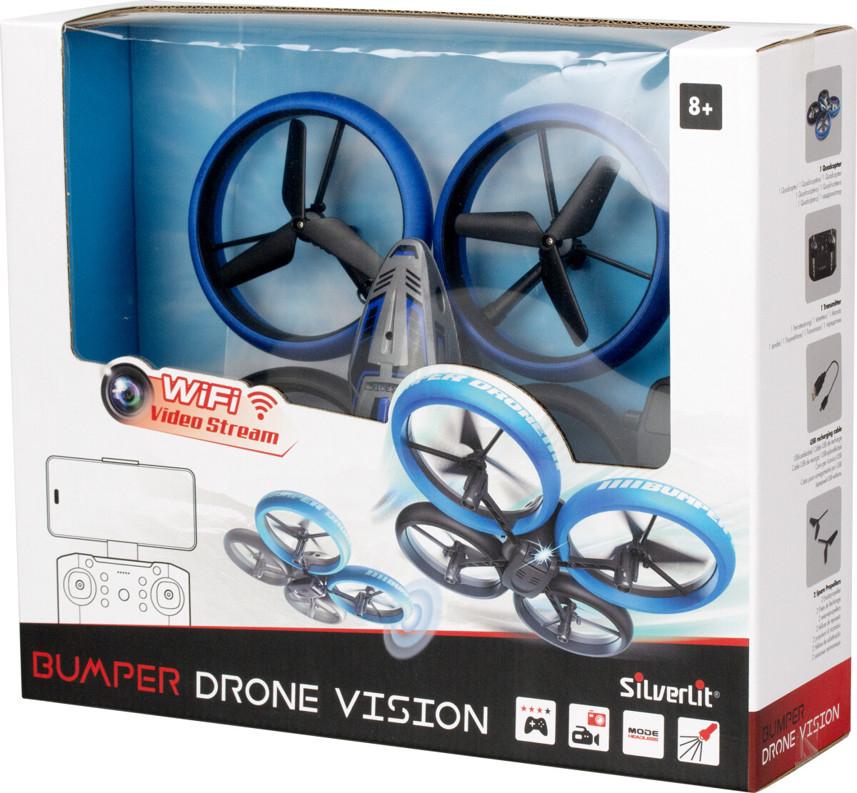 Silverlit - Bumper Drone Vision Wifi Camera 84826