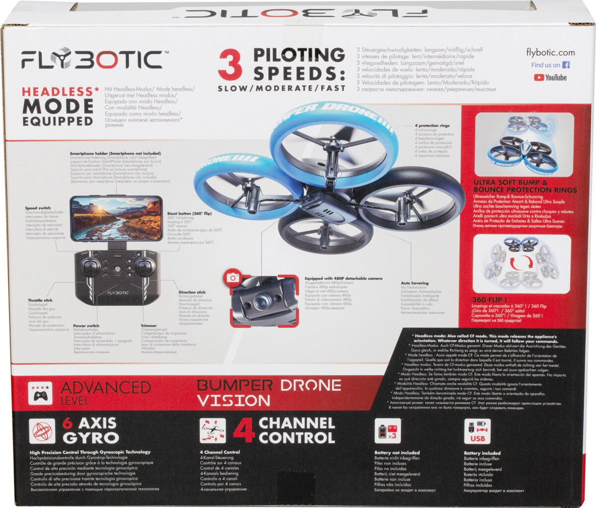 Silverlit - Bumper Drone Vision Wifi Camera 84826