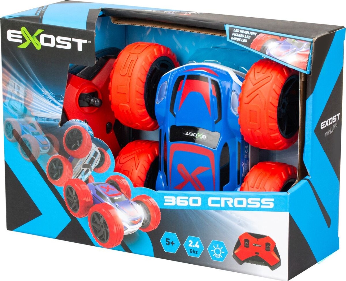 Silverlit - Exost Cross Iii Blå Og Rød
