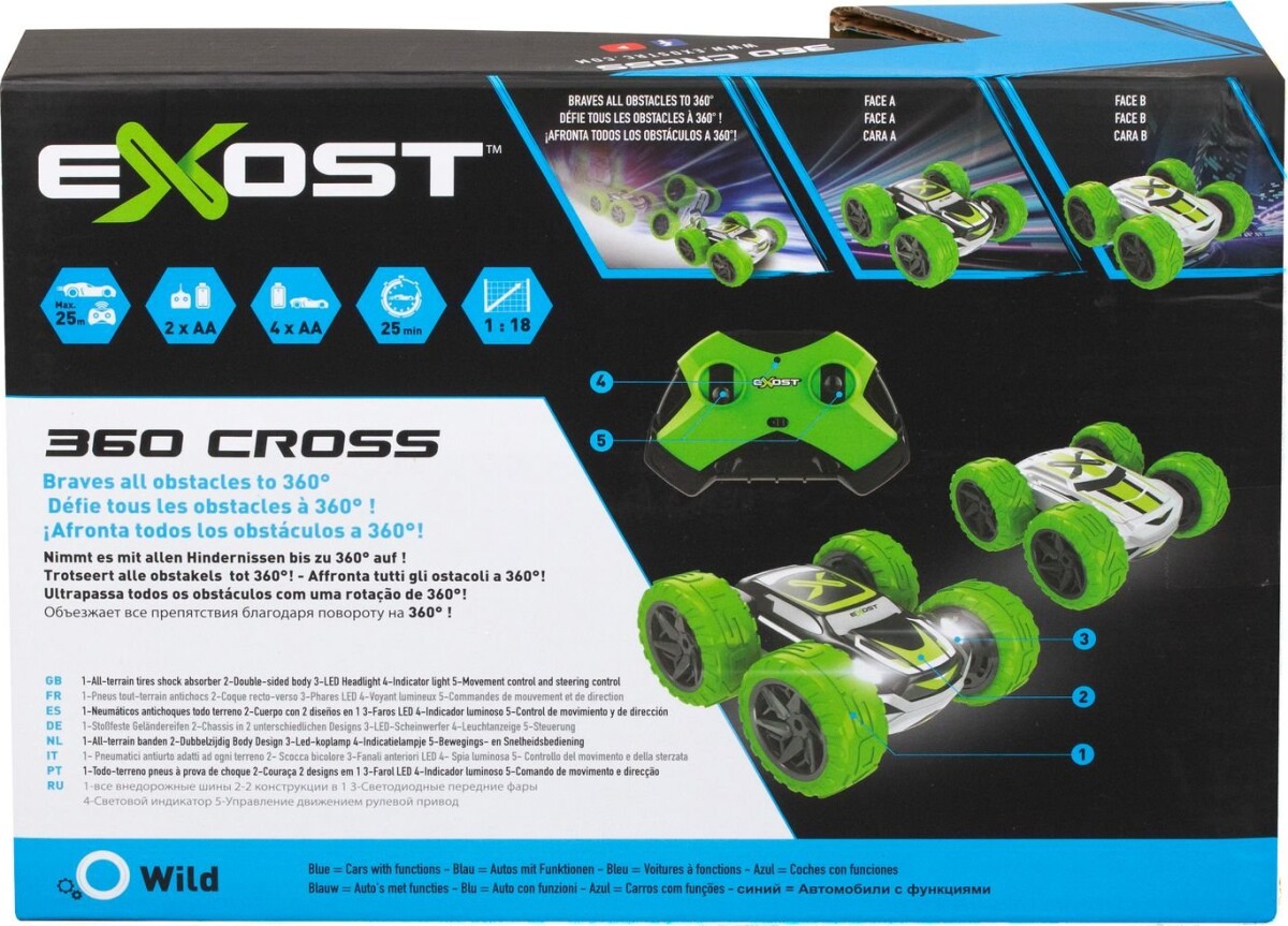 Silverlit - Exost Cross Iii Grøn