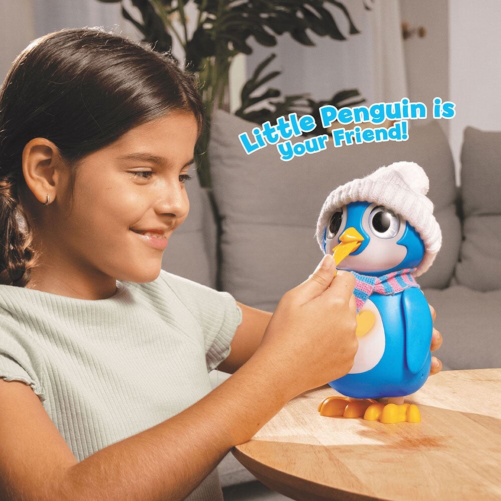 Silverlit - Rescue Penguin - Interaktiv Pingvin Legetøj - Blå