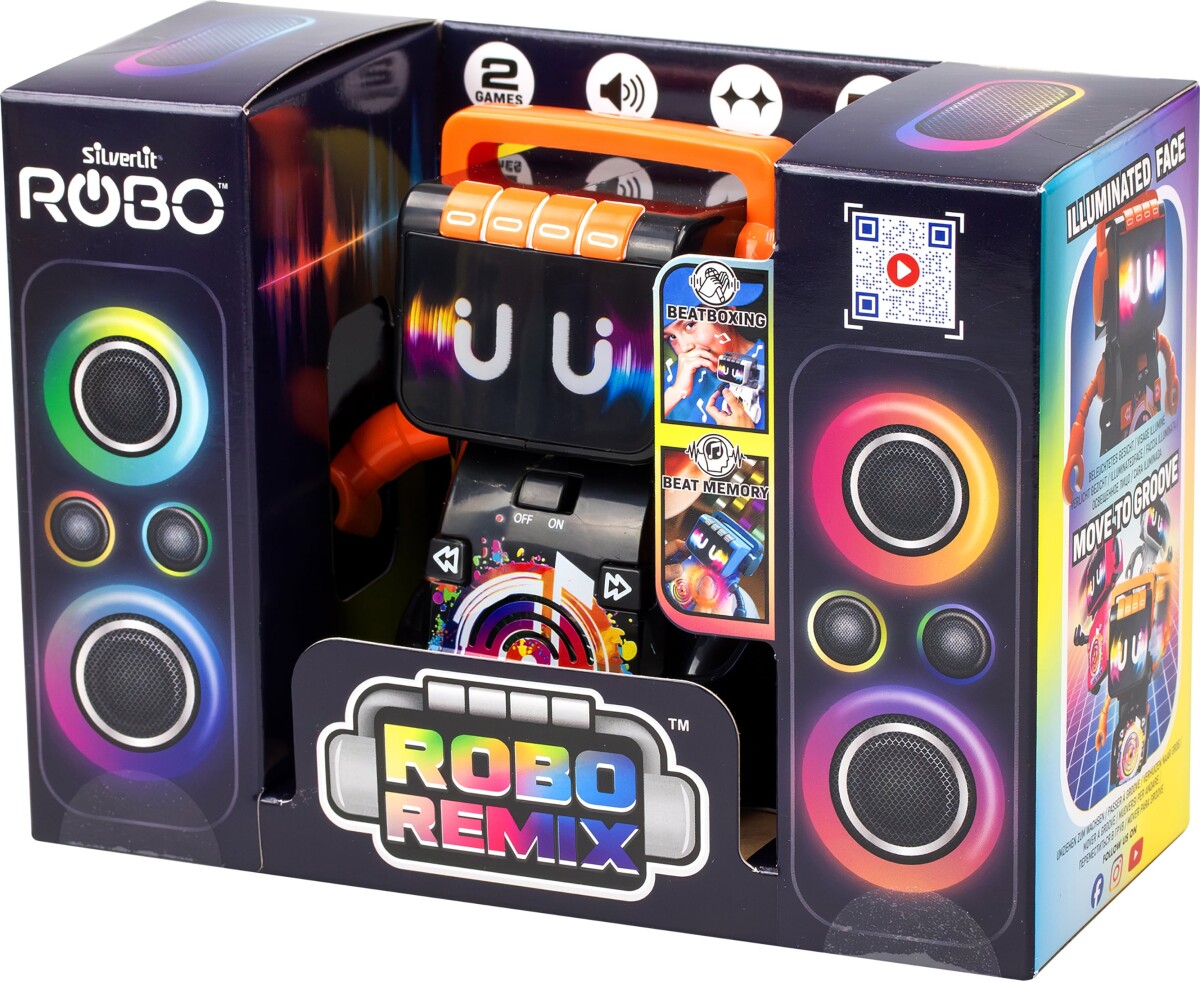Silverlit - Robo Remix Black 88004