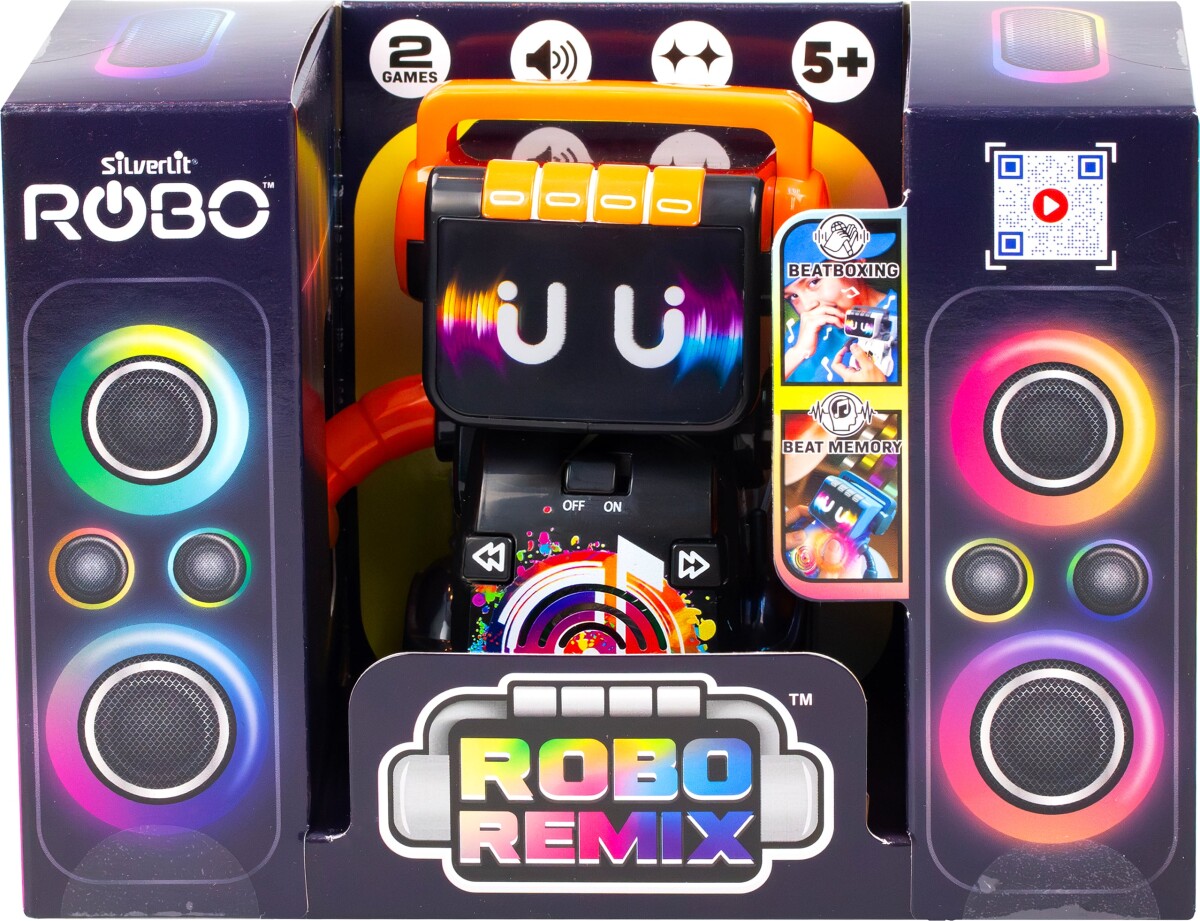 Silverlit - Robo Remix Black 88004