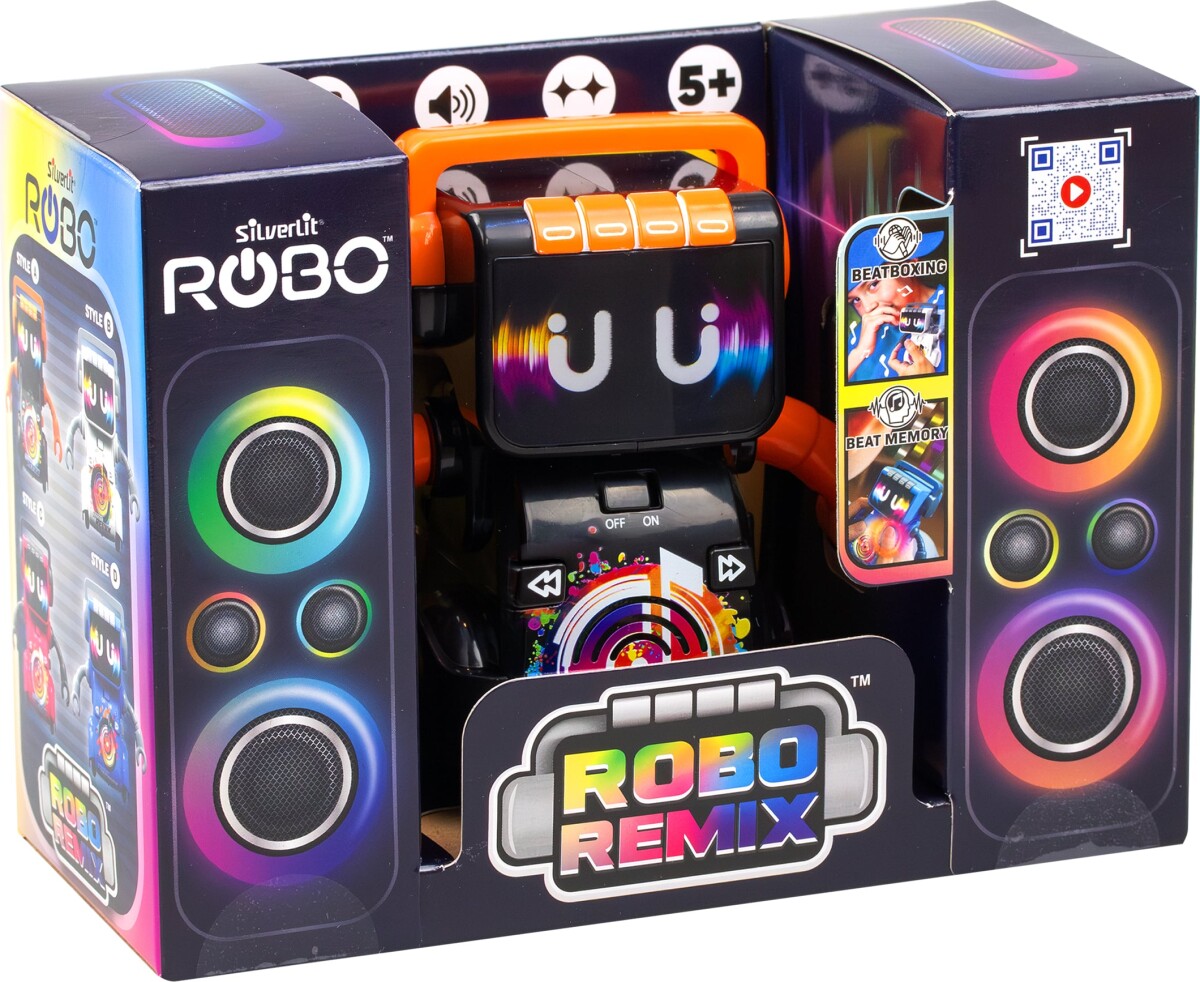Silverlit - Robo Remix Black 88004