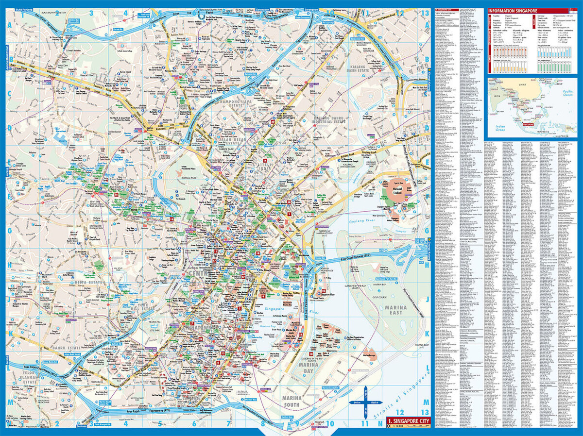 Singapore - Borch Maps