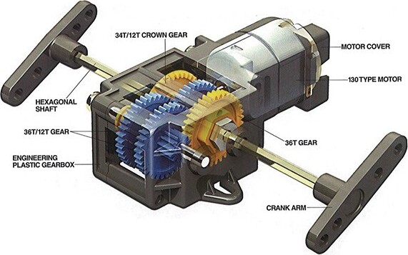 Tamiya - Single Gear Box - 4-Speed - Gearkasse - 70167