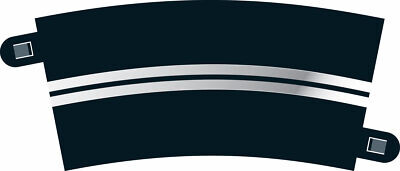 Scalextric Skinner - Single Lane Curve - 4 Stk - C7017