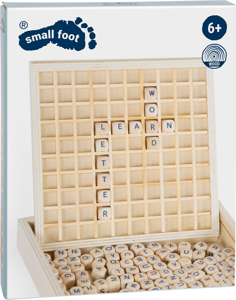 Krydsord Spil Til Børn - Educate - Træ - Small Foot