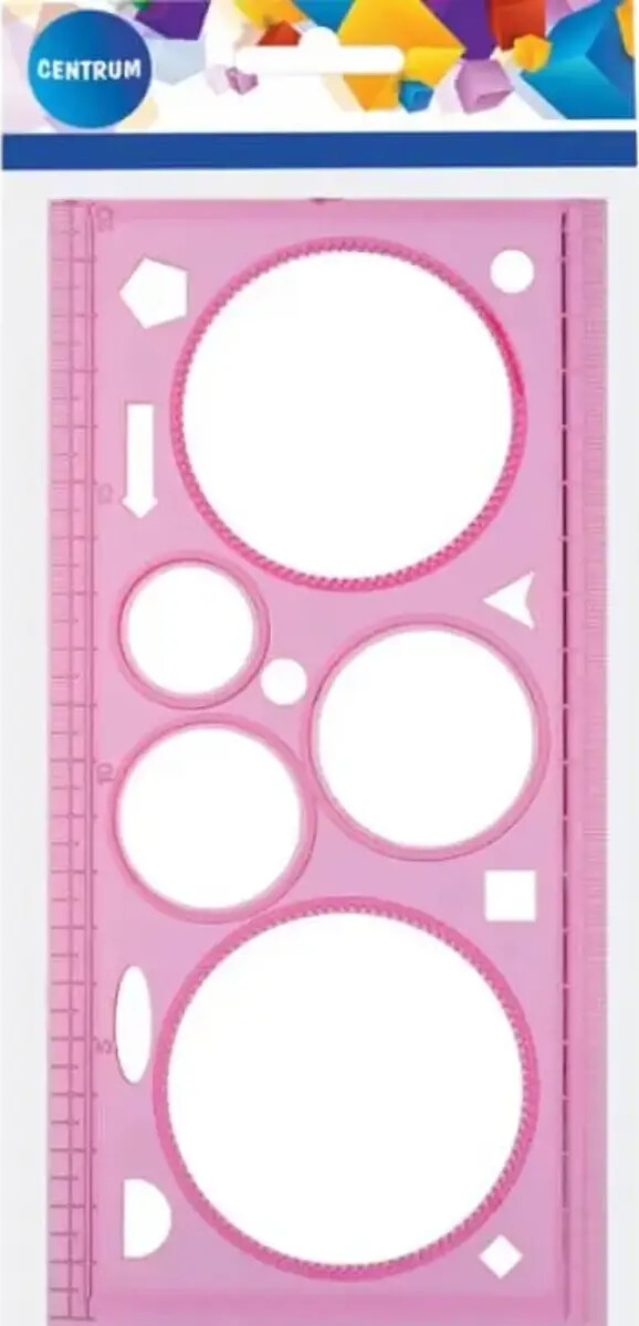 Skabelon Med Cirkler 20 Cm - Centrum