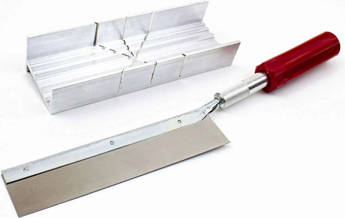 Skærekasse Med Sav - Metal - Excel - 13 Cm