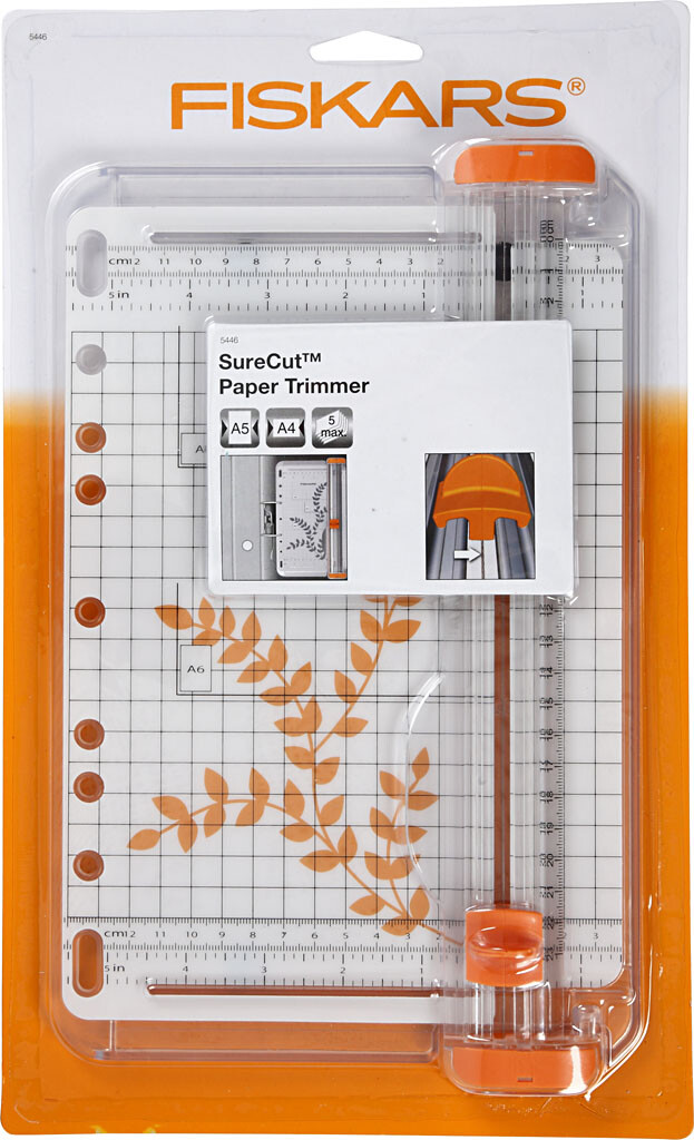 Fiskars - Skæremaskine - Surecut Paper Trimmer - 22X14 50 Cm - 5446