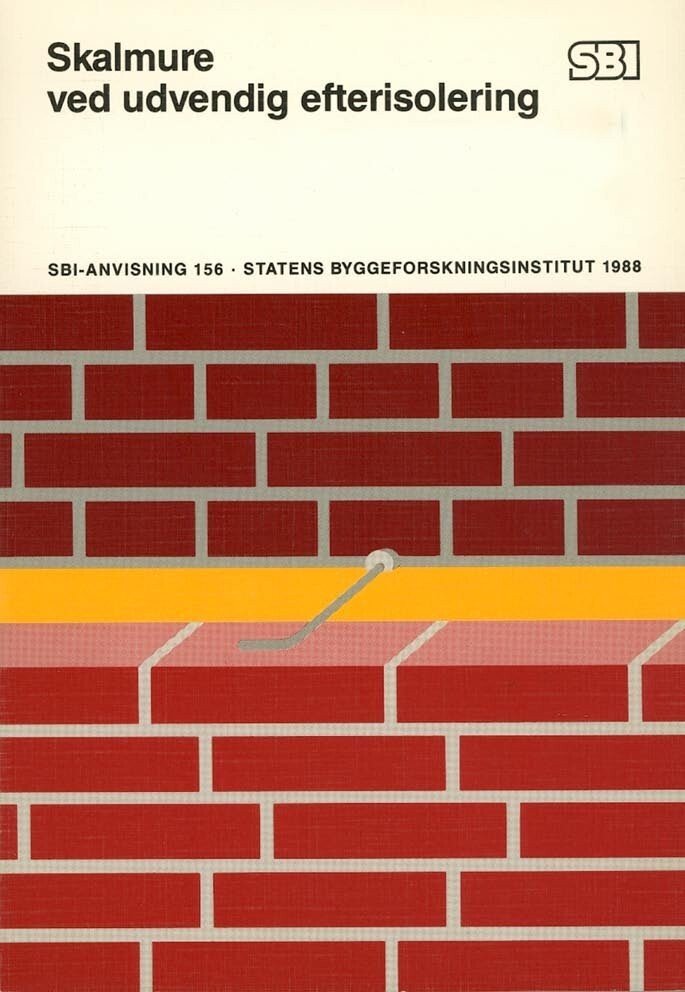 Sbi-Anvisning 156 - Skalmure Ved Udvendig Efterisolering