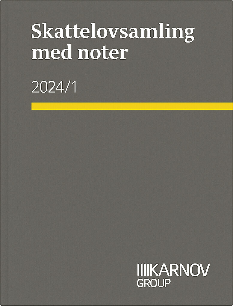 Skattelovsamling Med Noter 20241
