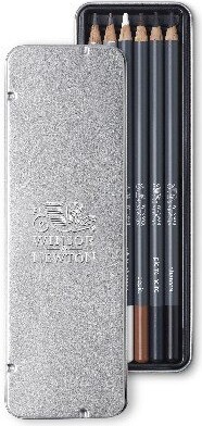 Skitseblyanter - 6 Stk - Studio Collection - Winsor Newton