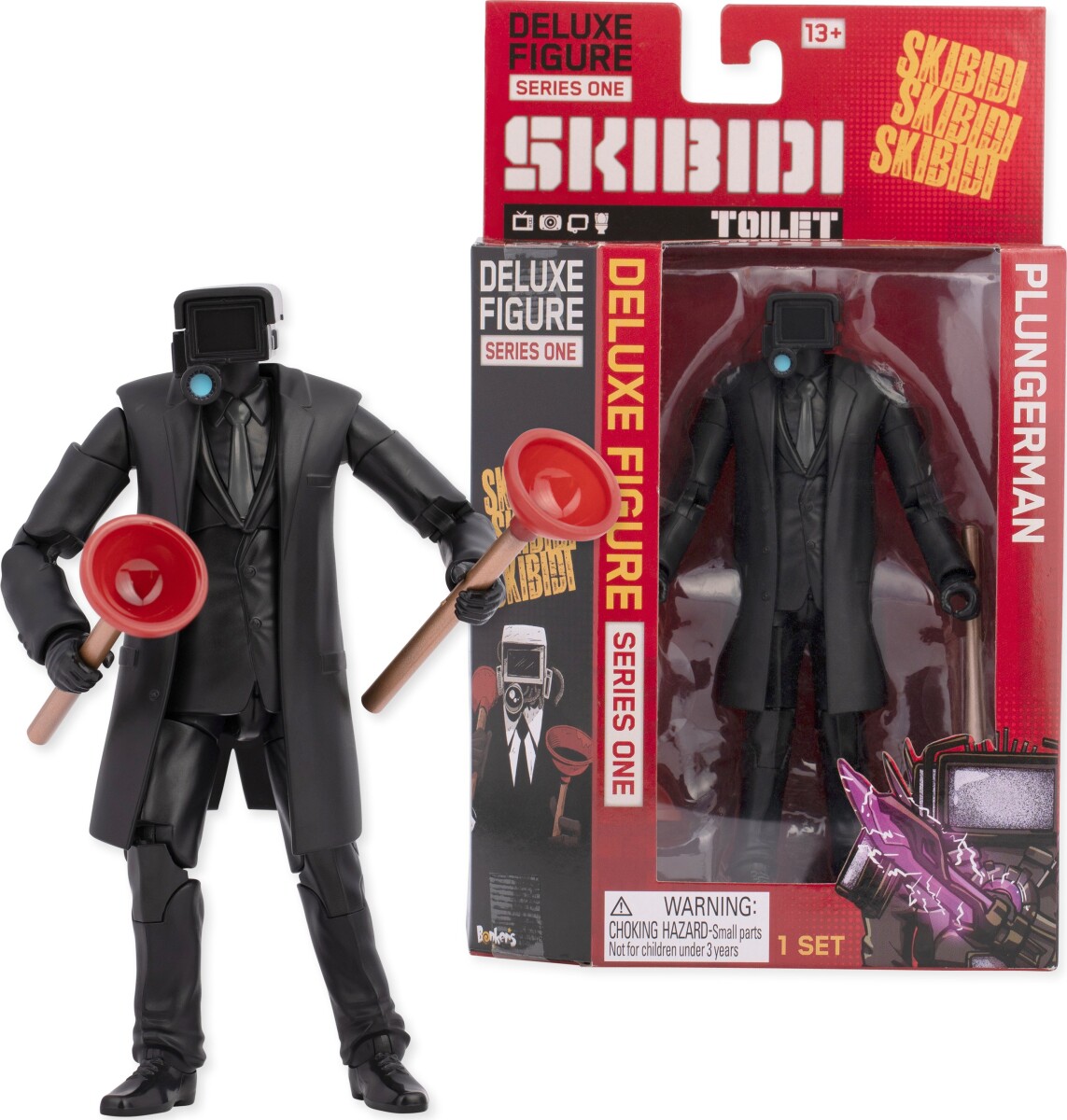Skibidi Toilet - 15 Cm Deluxe Figure S2 Assorteret