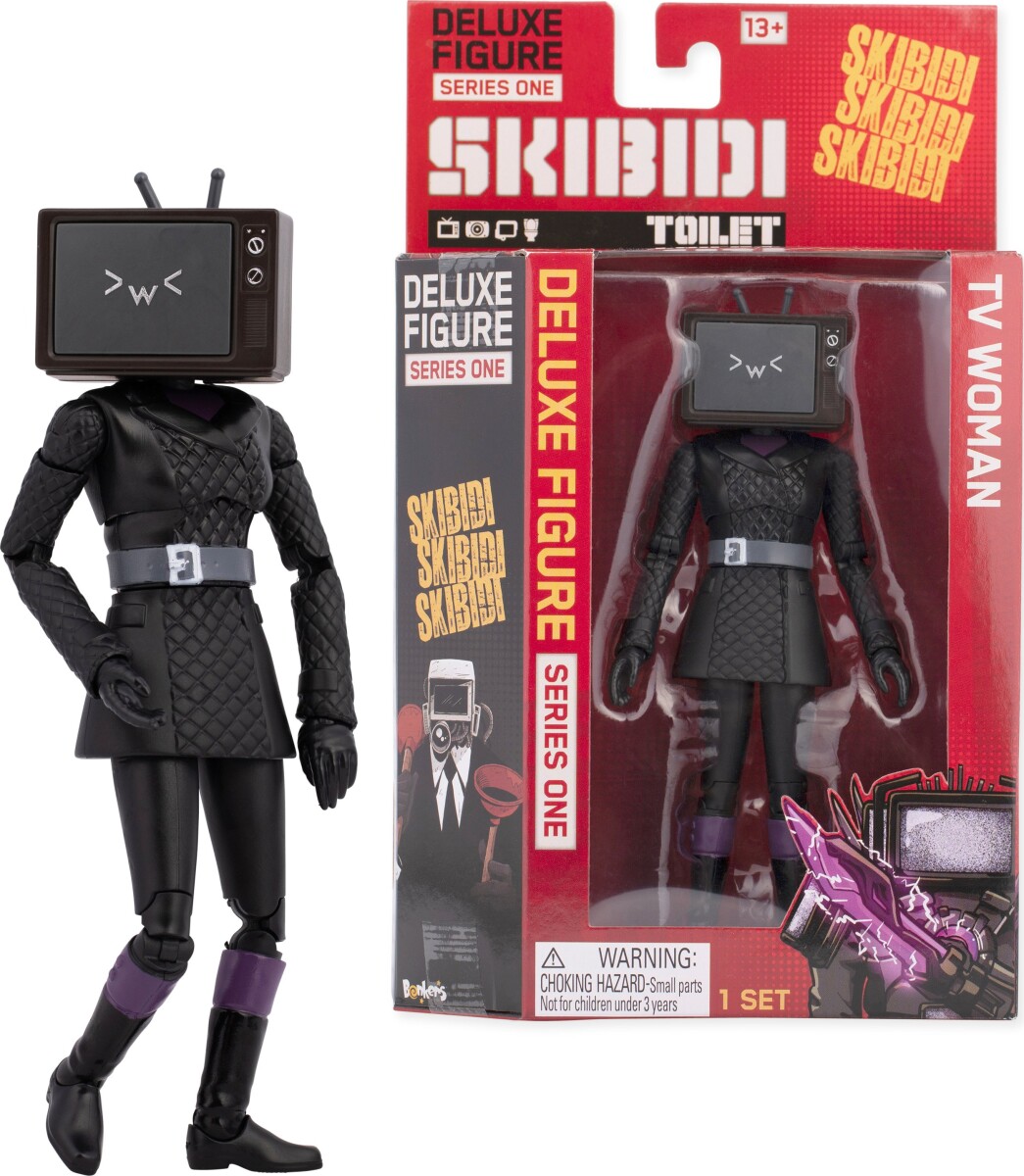 Skibidi Toilet - 15 Cm Deluxe Figure S2 Assorteret