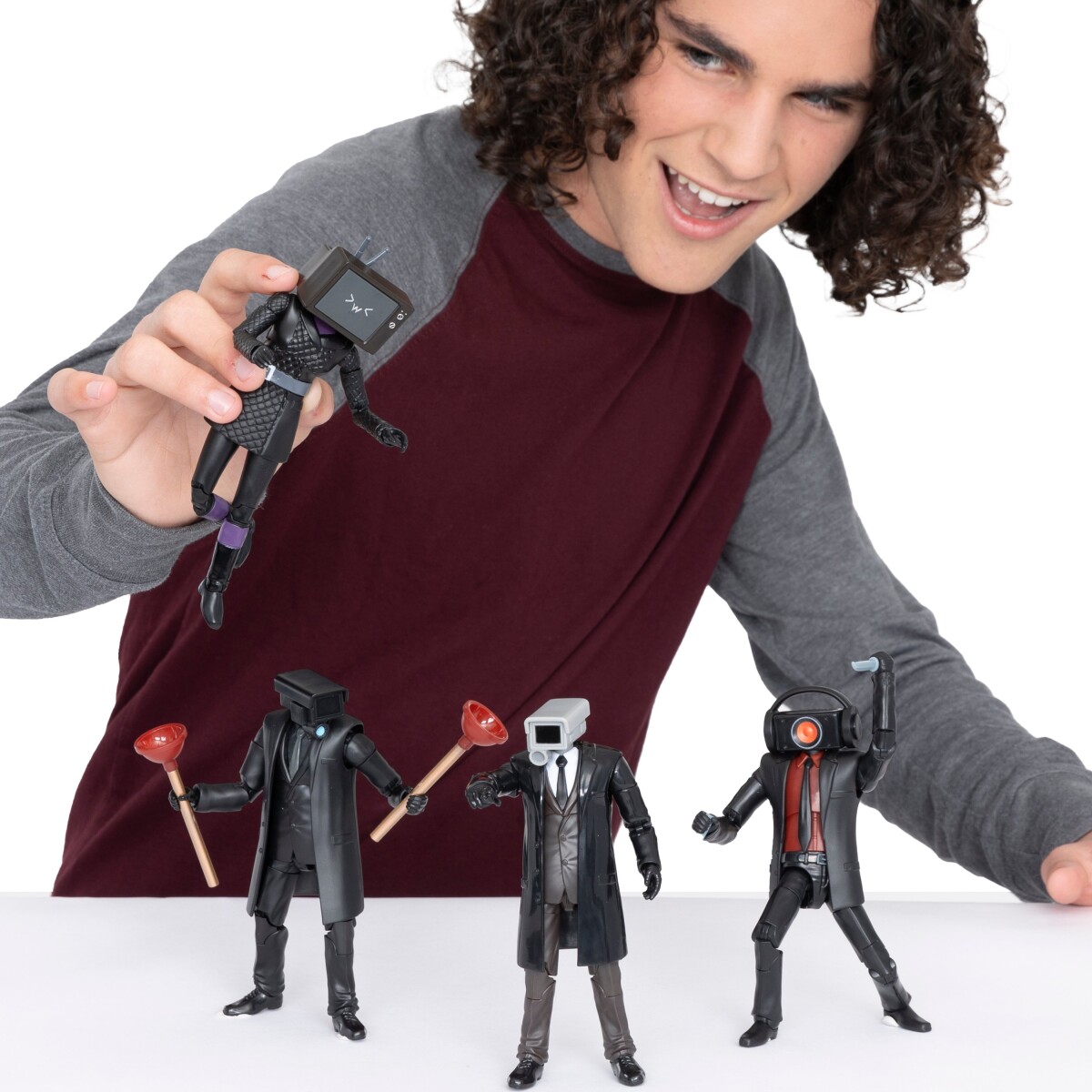 Skibidi Toilet - 15 Cm Deluxe Figure S2 Assorteret