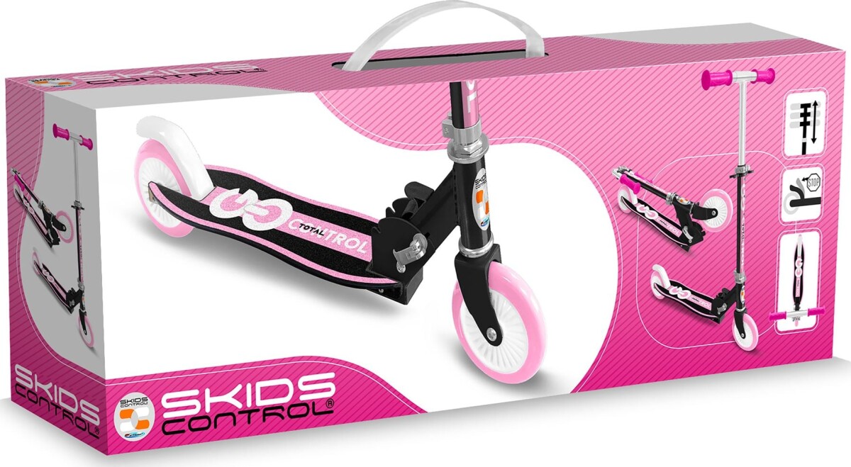 Skids Control - Foldbart Løbehjul - Pink