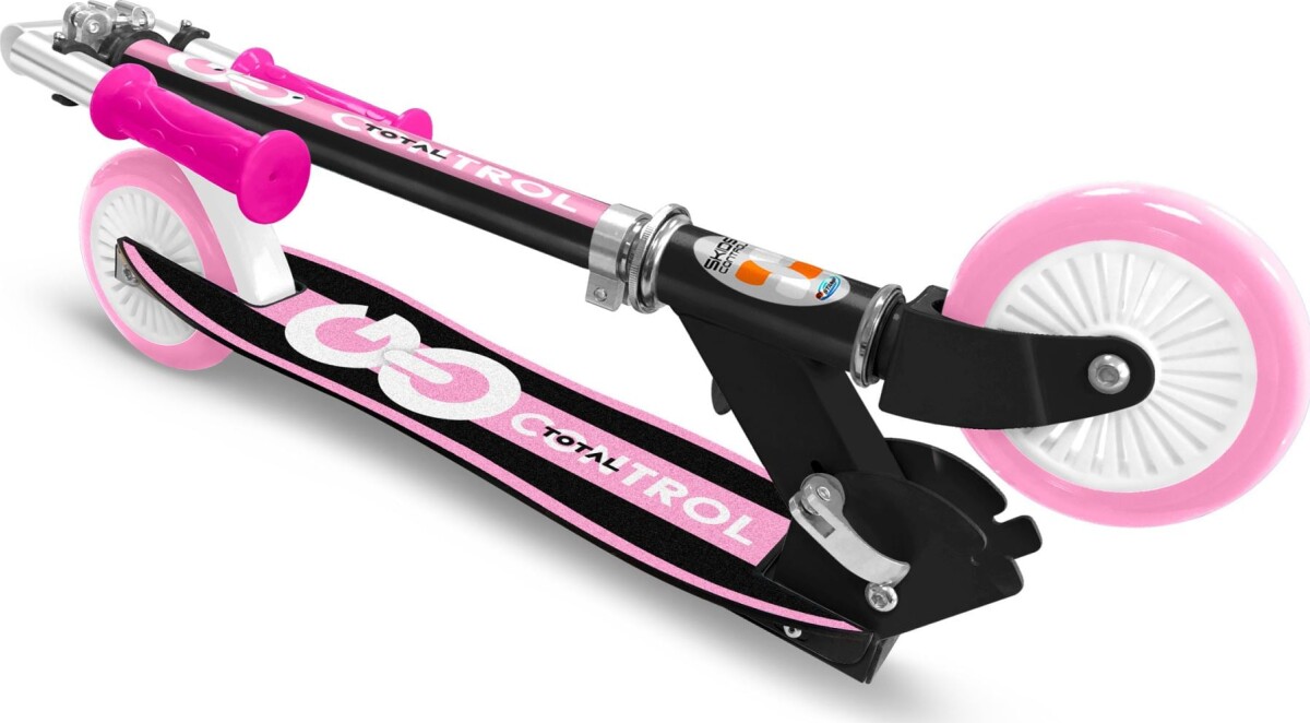 Skids Control - Foldbart Løbehjul - Pink