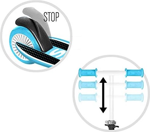 Løbehjul Til Børn - Foldbart - Skids Control - Blå