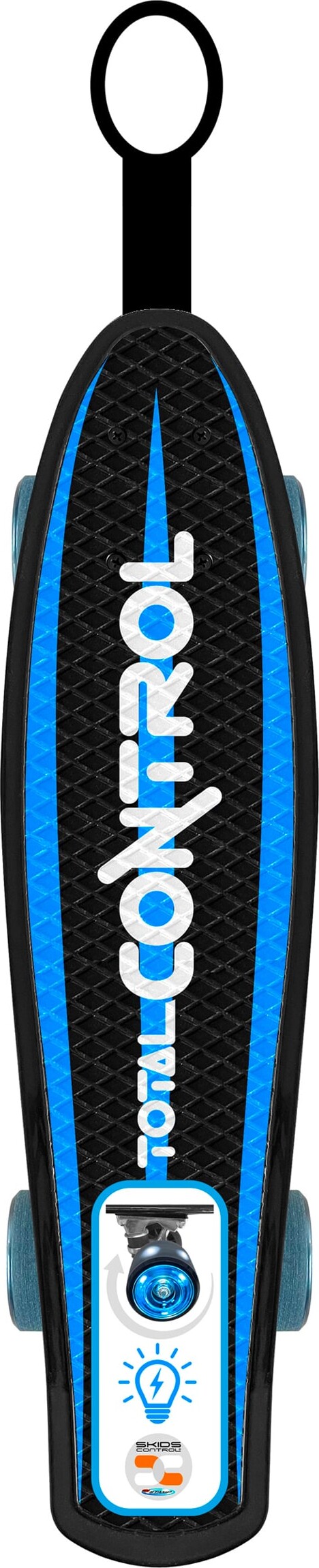 Skids Control - Skateboard Med Lys I Hjul - 55 X 15 Cm