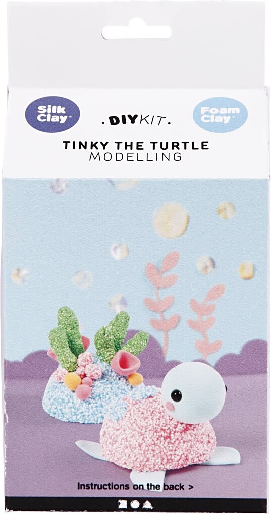 Diy Kit - Silk Clay Og Foam Clay - Skildpadden Tinky