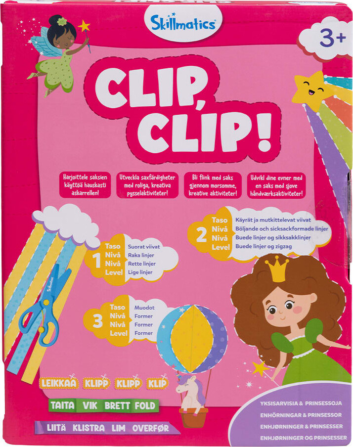 Skillmatics - Clip Clip Unicorns 33002268