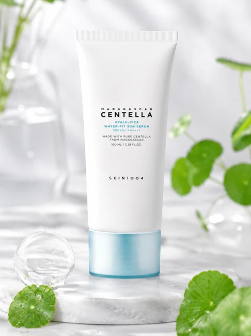 Skin1004 - Madagascar Centella Hyalu-Cica Water-Fit Sun Serum - 100 Ml