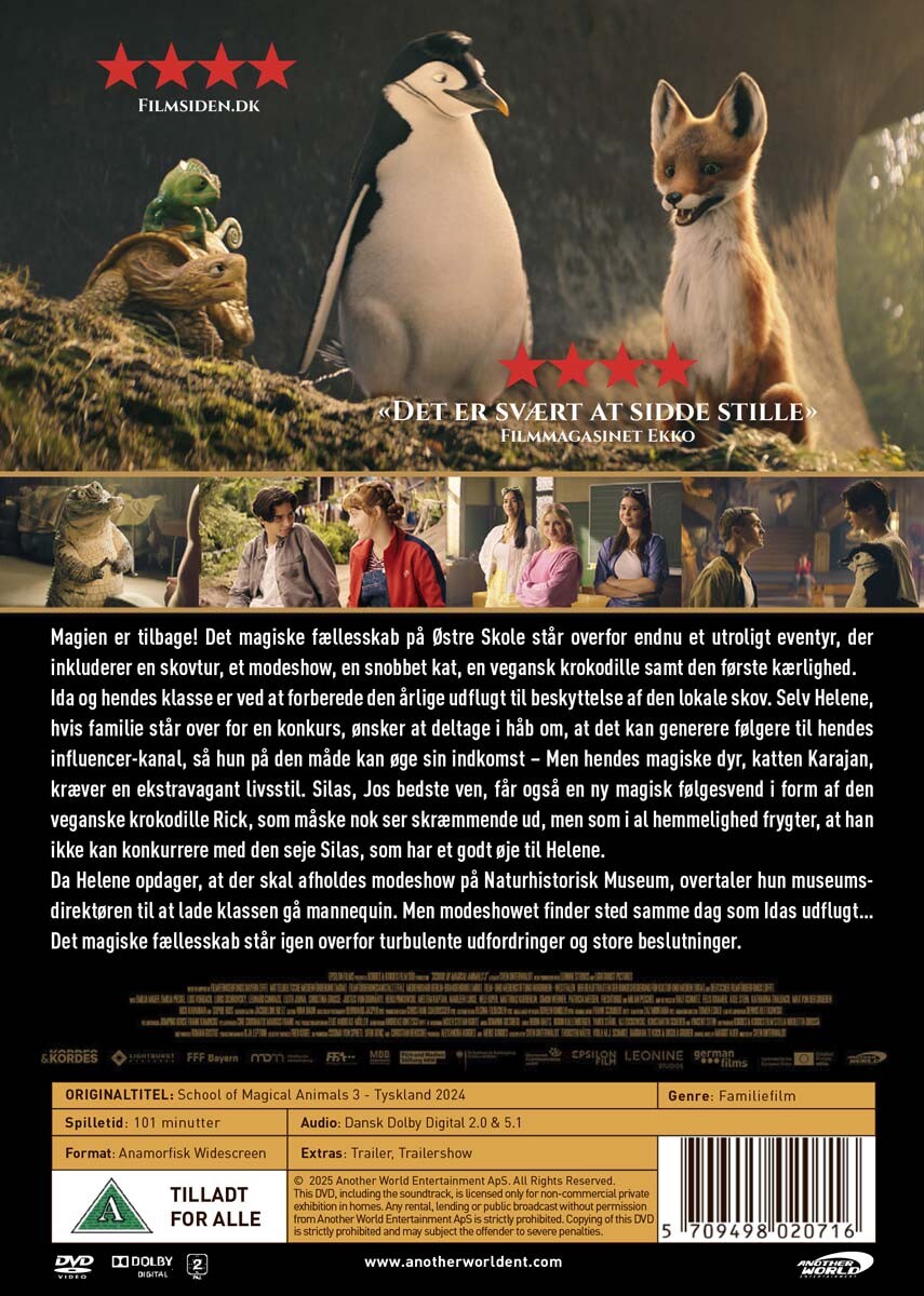 Skolen Med Magiske Dyr 3 - Venner For Altid