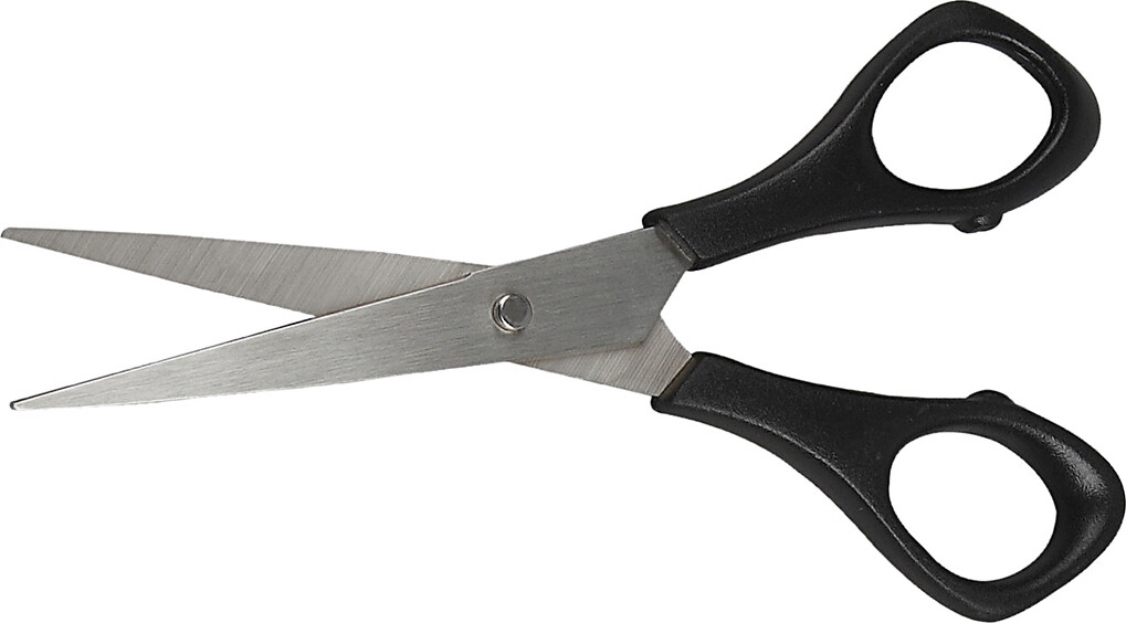 Skolesaks - L 14 Cm - Spids - Højre