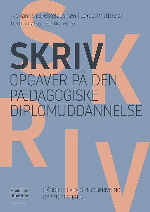 Skriv Opgaver På Den Pædagogiske Diplomuddannelse