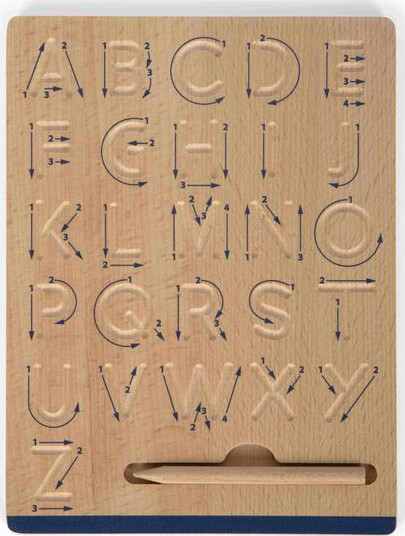 Lær At Skrive Bogstaver Trætavle - Educate - Small Foot