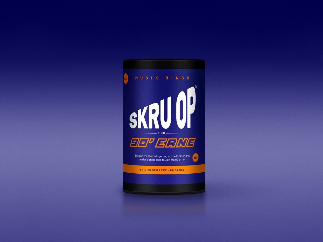 Musik Bingo - Skru Op For 90 Erne