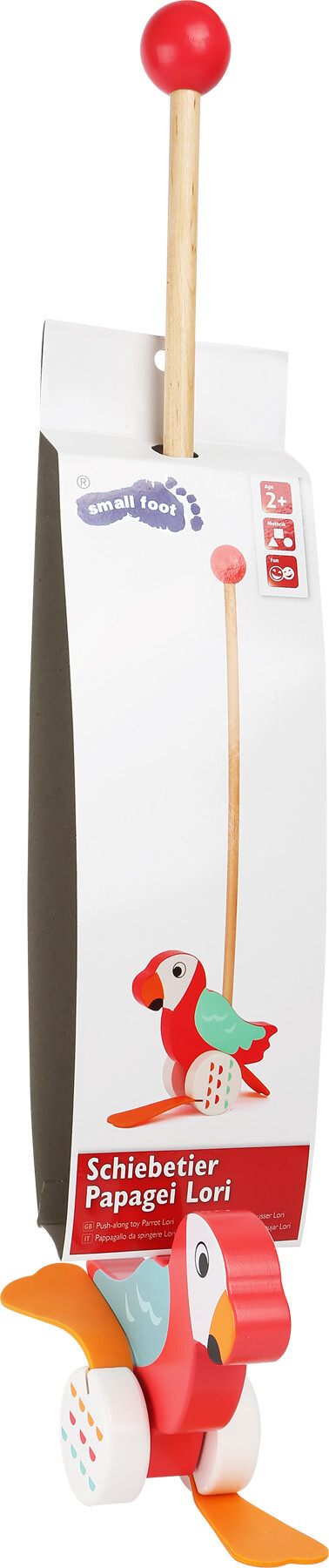 Skubbedyr - Papegøjen Lori - Small Foot
