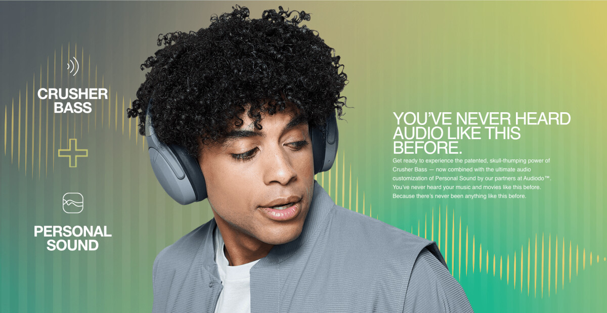 Skullcandy - Crusher Evo Over-Ear Trådløs - Sort