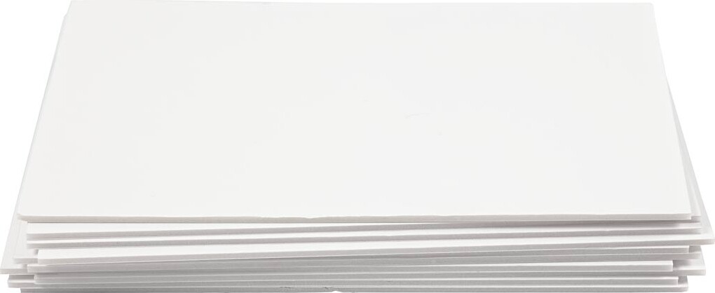 Skumkarton - A4 - 3 Mm - Hvid - 10 Ark