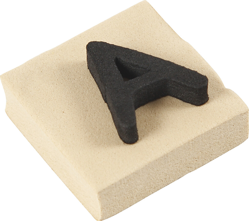 Skumstempler - Str 3X3 Cm - Tykkelse 13 Mm - 42 Stk