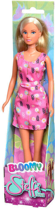 Steffi Love Dukke - Bloomy Blomstret Kjole - 29 Cm - Assorteret